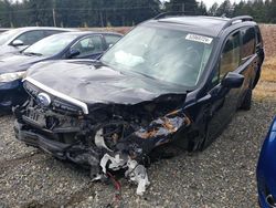 Salvage cars for sale from Copart Graham, WA: 2016 Subaru Forester 2.5I Limited