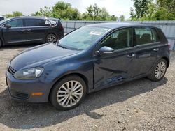 Salvage cars for sale at London, ON auction: 2012 Volkswagen Golf