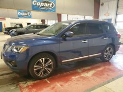 Salvage cars for sale at Angola, NY auction: 2017 Nissan Pathfinder S