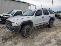 Salvage cars for sale from Copart Tifton, GA: 2001 Dodge Durango