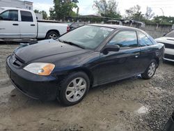 Salvage cars for sale from Copart Opa Locka, FL: 2003 Honda Civic EX