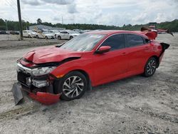 Vehiculos salvage en venta de Copart Savannah, GA: 2017 Honda Civic EX