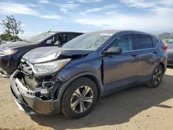 Salvage cars for sale at San Martin, CA auction: 2017 Honda CR-V LX
