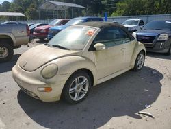 Volkswagen salvage cars for sale: 2004 Volkswagen New Beetle GLS