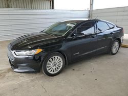 Salvage cars for sale at Grand Prairie, TX auction: 2016 Ford Fusion SE Hybrid