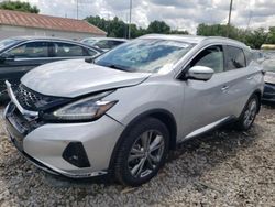 Salvage cars for sale at Columbus, OH auction: 2019 Nissan Murano S
