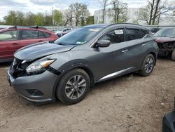 Salvage cars for sale at Central Square, NY auction: 2015 Nissan Murano S