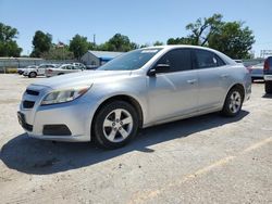 Salvage cars for sale at Wichita, KS auction: 2013 Chevrolet Malibu LS