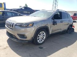 Jeep salvage cars for sale: 2019 Jeep Cherokee Latitude