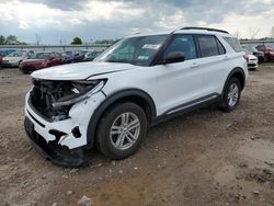 Salvage cars for sale at Central Square, NY auction: 2021 Ford Explorer XLT