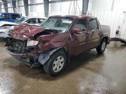 Salvage cars for sale at Ham Lake, MN auction: 2007 Honda Ridgeline RTS