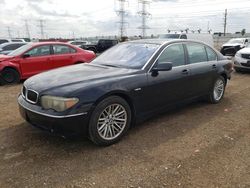 BMW 745 LI salvage cars for sale: 2004 BMW 745 LI