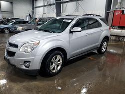 Salvage cars for sale from Copart Ham Lake, MN: 2012 Chevrolet Equinox LT