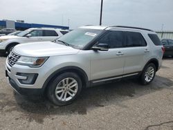Salvage cars for sale from Copart Woodhaven, MI: 2017 Ford Explorer XLT