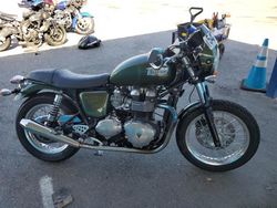 Salvage motorcycles for sale at San Martin, CA auction: 2014 Triumph Thruxton