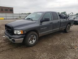 Salvage cars for sale from Copart Kansas City, KS: 2003 Dodge RAM 2500 ST
