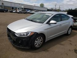 Salvage cars for sale at New Britain, CT auction: 2018 Hyundai Elantra SE