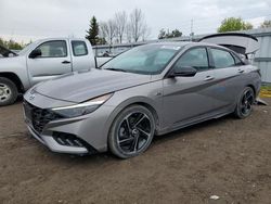 Salvage cars for sale at Bowmanville, ON auction: 2023 Hyundai Elantra N Line