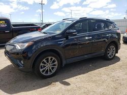 Salvage cars for sale at Greenwood, NE auction: 2018 Toyota Rav4 HV Limited