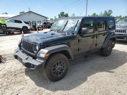 Jeep salvage cars for sale: 2024 Jeep Wrangler Sport