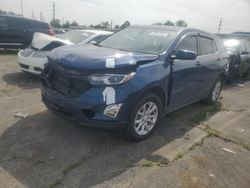 Salvage cars for sale at Woodhaven, MI auction: 2020 Chevrolet Equinox LT