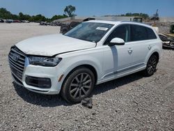 Salvage cars for sale at Hueytown, AL auction: 2018 Audi Q7 Prestige