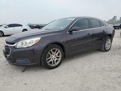 Salvage cars for sale at Houston, TX auction: 2015 Chevrolet Malibu 1LT