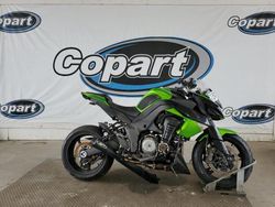 Salvage motorcycles for sale at Grand Prairie, TX auction: 2011 Kawasaki ZR1000 D