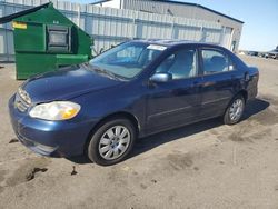 Salvage cars for sale at Assonet, MA auction: 2004 Toyota Corolla CE