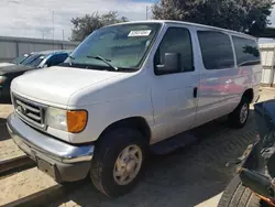 Salvage cars for sale from Copart Kapolei, HI: 2006 Ford Econoline E350 Super Duty Wagon