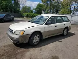Salvage cars for sale at Portland, OR auction: 2002 Subaru Legacy Outback