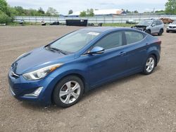 Salvage cars for sale from Copart Columbia Station, OH: 2016 Hyundai Elantra SE