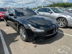Salvage cars for sale from Copart Hueytown, AL: 2016 Maserati Ghibli