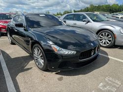 Maserati Ghibli salvage cars for sale: 2016 Maserati Ghibli