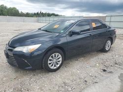 Toyota Camry le salvage cars for sale: 2017 Toyota Camry LE