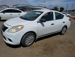 Salvage cars for sale from Copart San Diego, CA: 2014 Nissan Versa S