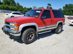 Salvage cars for sale from Copart Hampton, VA: 1994 Chevrolet Blazer K1500