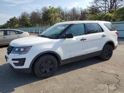 Ford Explorer Police Interceptor salvage cars for sale: 2017 Ford Explorer Police Interceptor