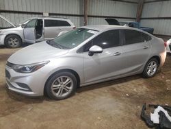 Salvage cars for sale at Houston, TX auction: 2017 Chevrolet Cruze LT