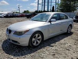 Salvage cars for sale at Windsor, NJ auction: 2006 BMW 525 I