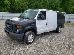 Salvage trucks for sale at West Warren, MA auction: 2014 Ford Econoline E150 Van