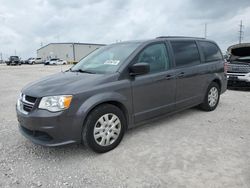 Salvage cars for sale from Copart Haslet, TX: 2018 Dodge Grand Caravan SE