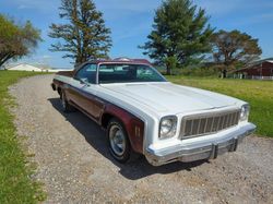 Salvage cars for sale at Grantville, PA auction: 1975 Chevrolet EL Camino