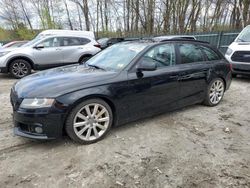 Salvage cars for sale from Copart Candia, NH: 2010 Audi A4 Premium