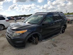 Salvage cars for sale from Copart West Palm Beach, FL: 2014 Ford Explorer