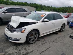 Volkswagen salvage cars for sale: 2013 Volkswagen Passat SEL