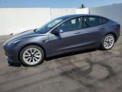 Tesla salvage cars for sale: 2022 Tesla Model 3