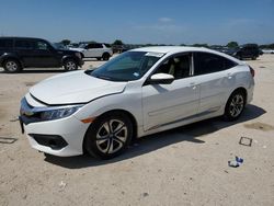Salvage cars for sale at San Antonio, TX auction: 2016 Honda Civic LX
