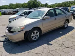 Salvage cars for sale at Kansas City, KS auction: 2003 Toyota Camry LE