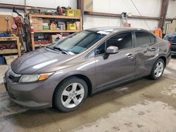 Salvage cars for sale from Copart Nisku, AB: 2012 Honda Civic LX